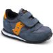 Saucony Baby Jazz Hook & Loop Kids' Sneakers Grey / Orange | AU 710ILHS